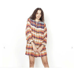 NWT Ace & Jig Luca dress in illusion Dress sz 1x